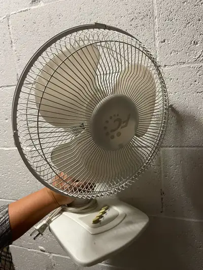 White Mini Fan, View more