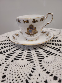 Unusual Vintage Signs of the Zodiac Teacup and Saucer “Leo” Horo