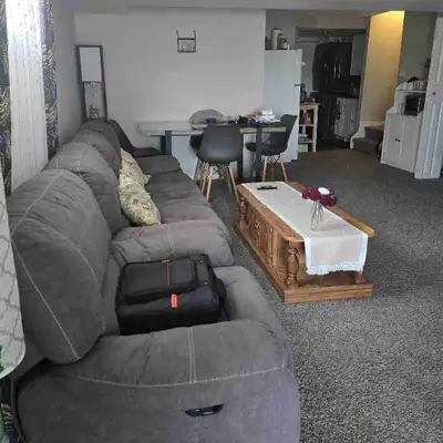 Walk Out One Bedroom Basement for Rent in Kitchener including utilities. Near Homer Watson and Block...