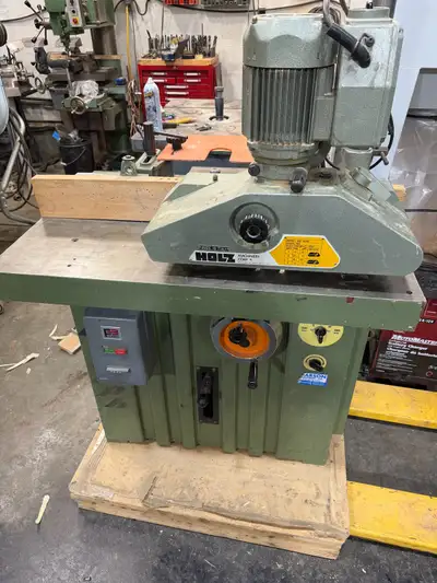 shaper with power feeder, View more