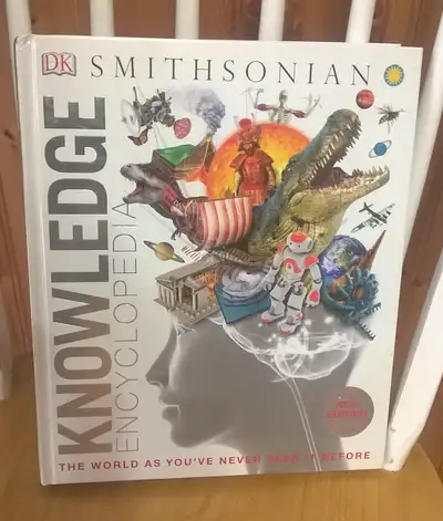 Smithsonian Encyclopedia Book Incredible HUGE Book of Knowledge for children and adults! 360 pages o...