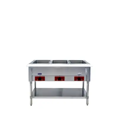Atosa CSTEA-3C Electric 3 Well Hot Table - 120V, View more