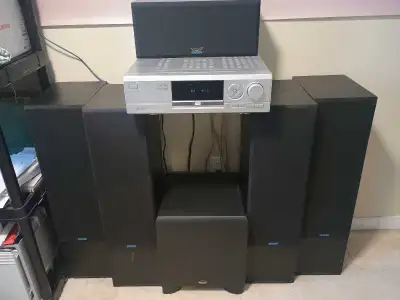 Receiver and Speakers, View more