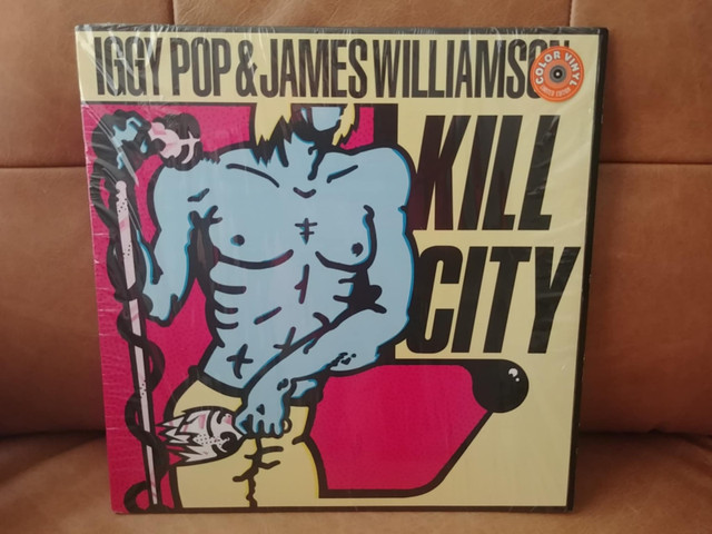 Mint IGGY POP Album KILL CITY US Press Limited Edition RED Vinyl in Arts & Collectibles in St. Catharines