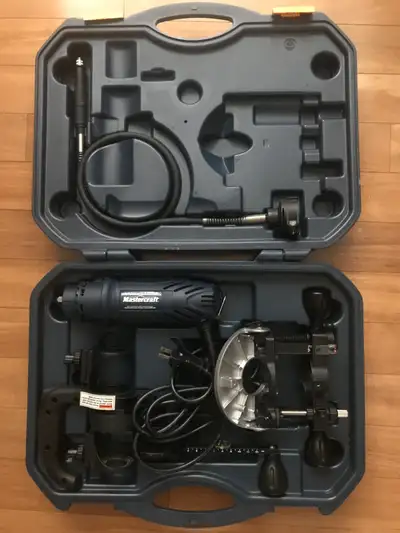 Mastercraft Rotary Tool Kit with Flex Shaft, View more
