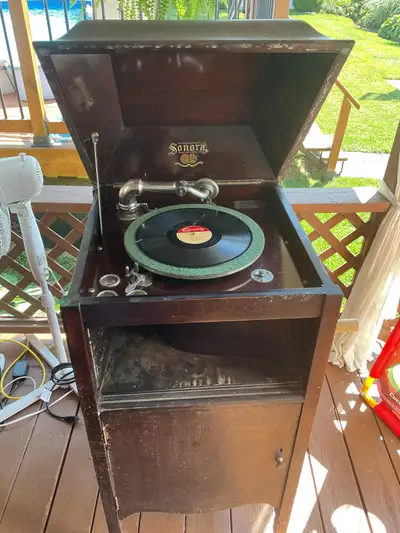 Sonora Antique Gramophone, View more