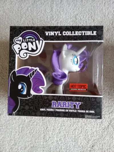 My Little Pony Rarity vinyl collectible - Hot Topic Exclusive, View more