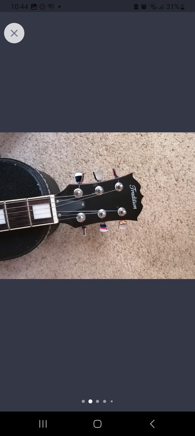 Tradition electric guitar Guitars Winnipeg Kijiji