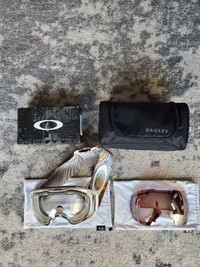 Oakley Airbrake XL Goggles  with Prism Rose lense