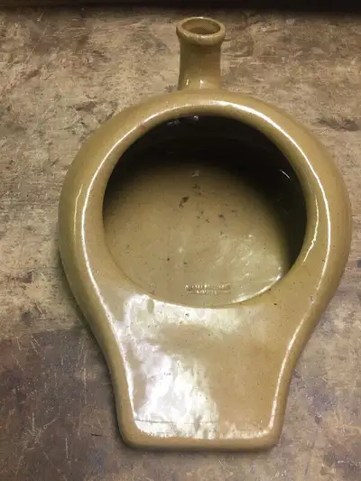 Antique Canadian Porcelain Hospital Bedpan Manufactured by Canada Potteries Limited From old Banff h...