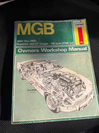 Haynes Workshop Manual for MGB