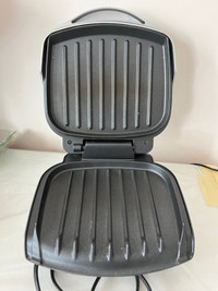 George Foreman Grill with Bun Warmer /mini griddle