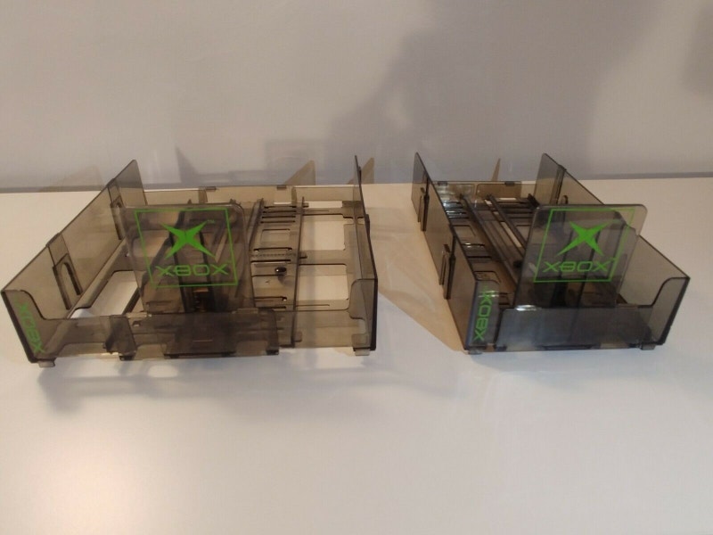 Original XBOX Shelf Pusher Retail Store Display Adjustable Holde