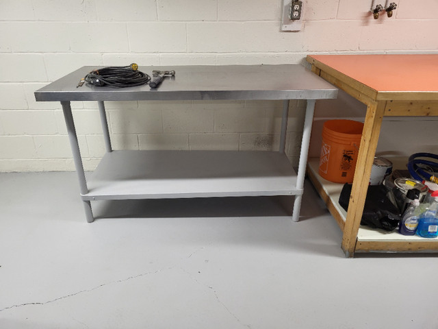 Stainless  steel prep  tables in Other Business & Industrial in Thunder Bay - Image 2
