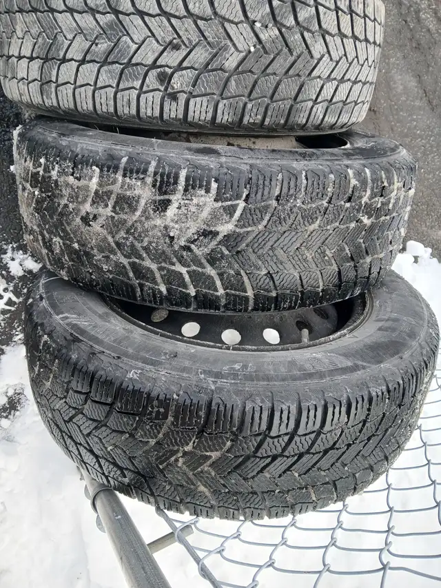 Michelin 205 65 16 X ICE Camry winter rims in Tires & Rims in Bedford - Image 7