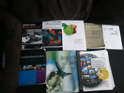Textbooks for various courses at York University. All prices negotiable. All texts in good condition...