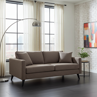 Clearance - Cindy Sofa Charcoal $999-Tax & Local Delivery Includ, View more