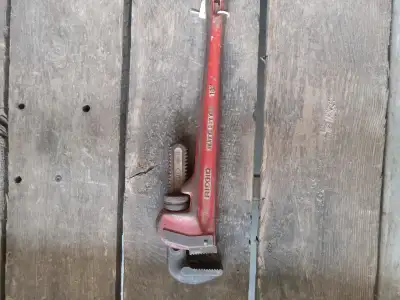 Ridgid 18 inch pipe wrench, View more