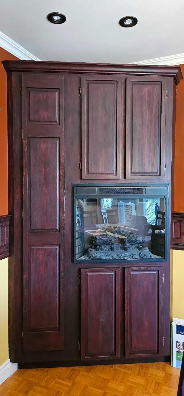 Meuble de coin avec foyer électrique  in Dressers & Wardrobes in Longueuil / South Shore - Image 3