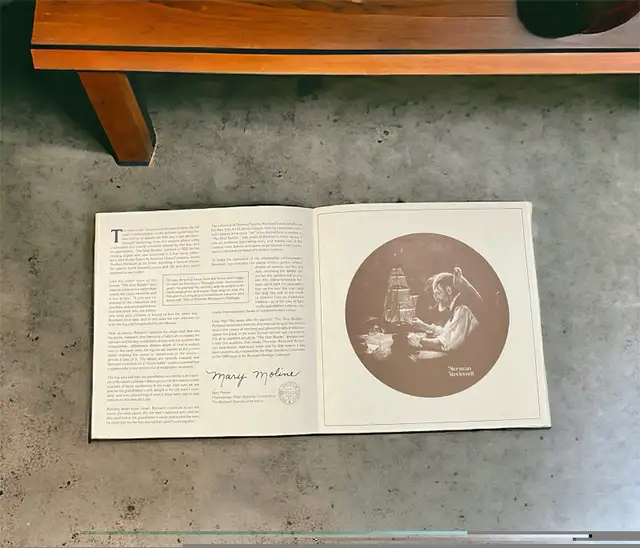 Vintage Plate Norman Rockwell The Ship Builder 1980 Authentic in Arts & Collectibles in Winnipeg - Image 5