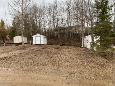 RV Lot #67 is located at Greenwater RV Park in the Greenwater Provincial Park, SK. The lot is stone...