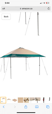 Coleman  band new pop up gazebo cover. Best offer