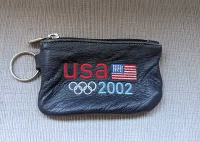 Roots Leather Olympic USA 2002 Pouch , View more
