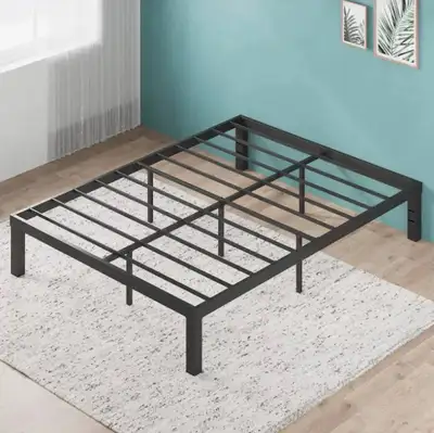 Zinus Luis Quicklock Metal Platform Bed Frame Height, View more