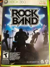 Rock band pour Xbox 360(drum,guitare,micro)