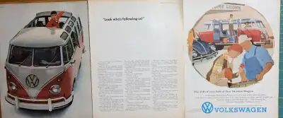 2 ads@12$ each or 20$ for the lot. These are 1959 and 1961 paper advertisements. Dimensions : Each a...