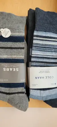 New - Mens Combed Cotton socks (4-pack & 2-pack) $6 for all