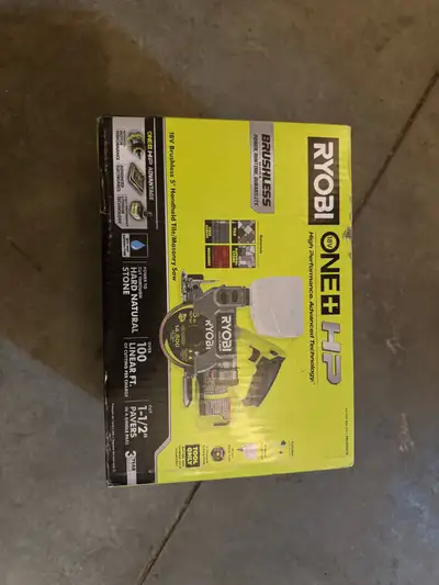 RYOBI 18V ONE+ HP Handheld Wet/Dry Masonry Tile Saw (Tool Only), View more