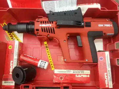 HILTI DX 750-I POWDER ACTUATED NAIL GUN, View more