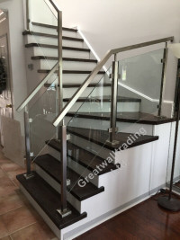 Glass and Stainless Steel Balusters
