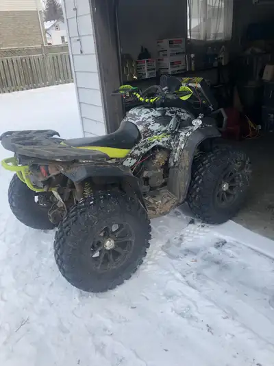 I have a can am renegade 1000cc visolock 4x4 21000k on the odometer. the engine was rebuilt by previ...