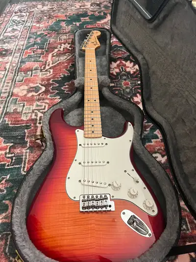 Flame Maple Fender Stratocaster , View more