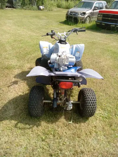 One of the quads starts runs and drives perfectly fine whether it's cold or warm weather Brand new c...