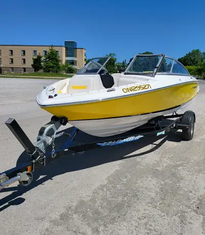19 foot 9 inch, Great condition. it has the Volvo 4.3 fuel injected stern drive. This boat includes...