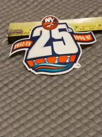 1996-1997 New York Islanders 25th anniversary sticker