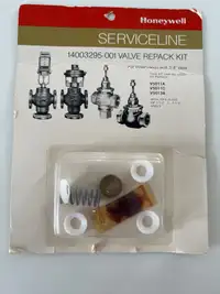 Honeywell valve repair kit:  $35.00