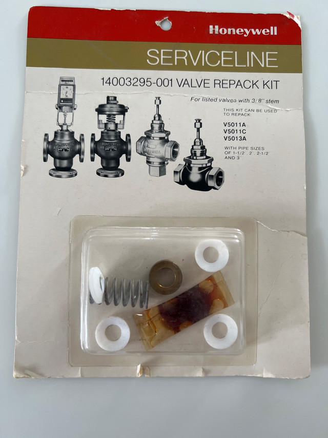 Honeywell valve repair kit:  $35.00 dans Ventes de garage  à Ville de Québec