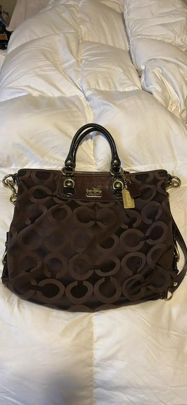 Coach Signature Tote Bag
