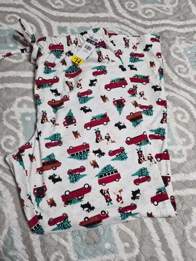 Men's Size Large Flennal  Christmas Holiday PJ Pants, View more