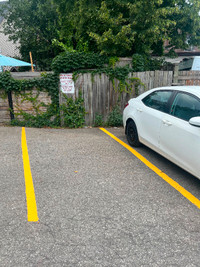 Queen & Broadview Parking Spot