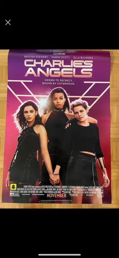 Charlie’s Angels movie poster, View more