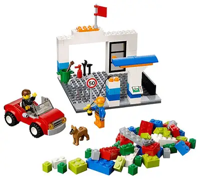 Lego Town Juniors, City Gas station, #10659