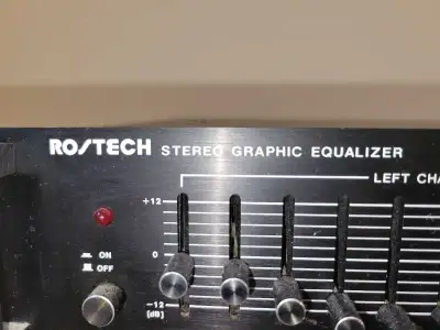 Rostech Vintage Stereo Graphic Equalizer, View more