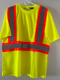 New Safety T-shirts, Men's size L