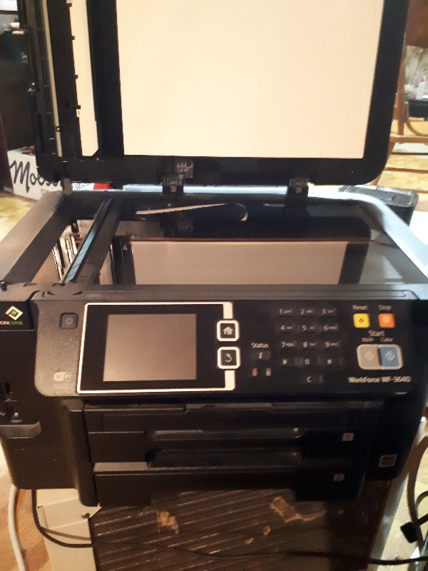 Epson Workforce WF-3640 #C481E All-In-One Printer in Printers, Scanners & Fax in Chatham-Kent