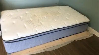 NICE pillowtop single twin mattress. I deliver, View more